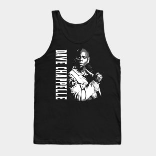 Dave Chapelle Black And White Tank Top